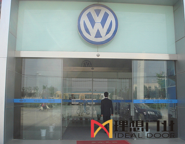 门业图片-玻璃门供应湖北厂家2018新款全玻璃自动感应门感应门图片